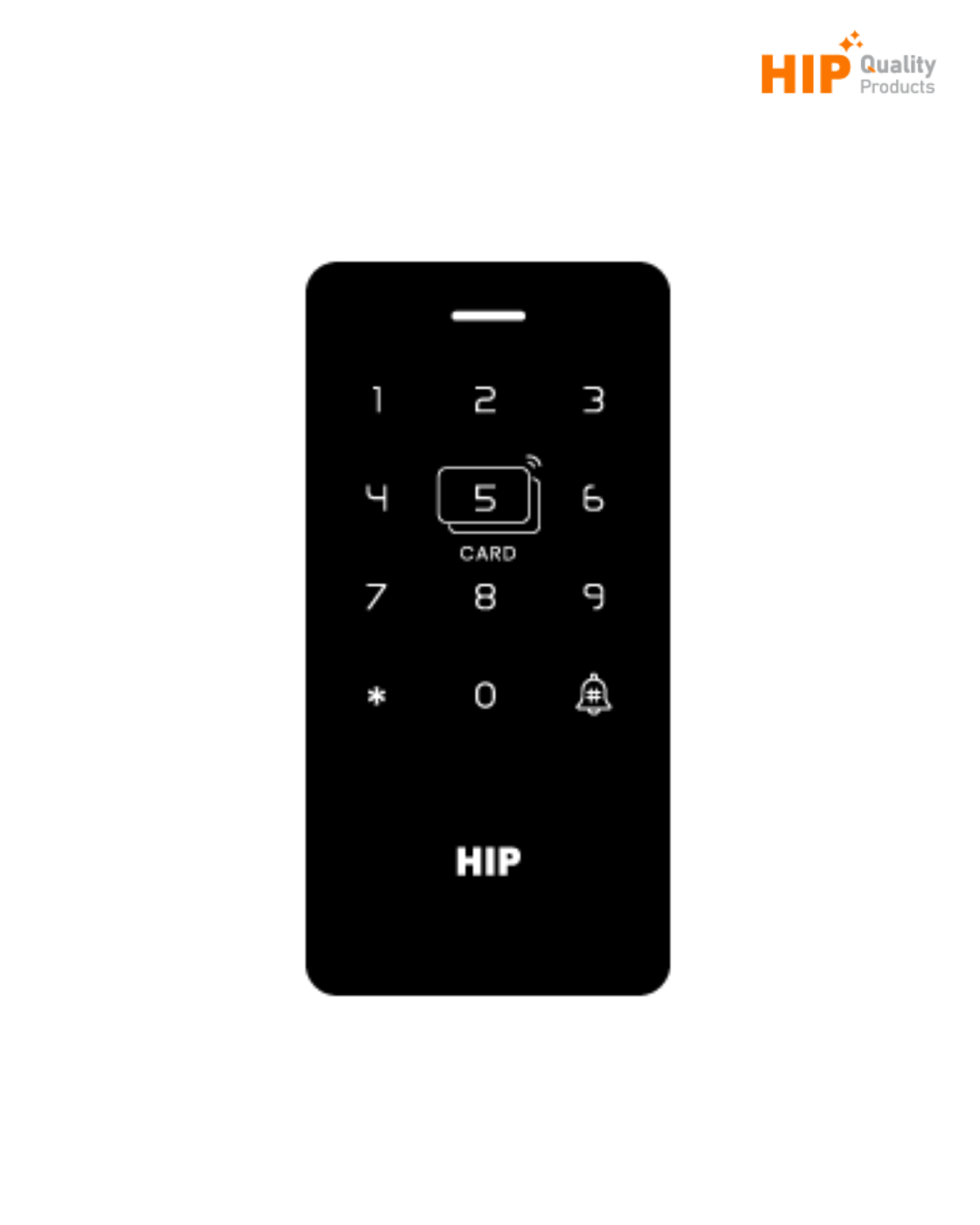 เครื่องทาบบัตร HIP รุ่น CMG398 STANDALONE WIFI สีดำ